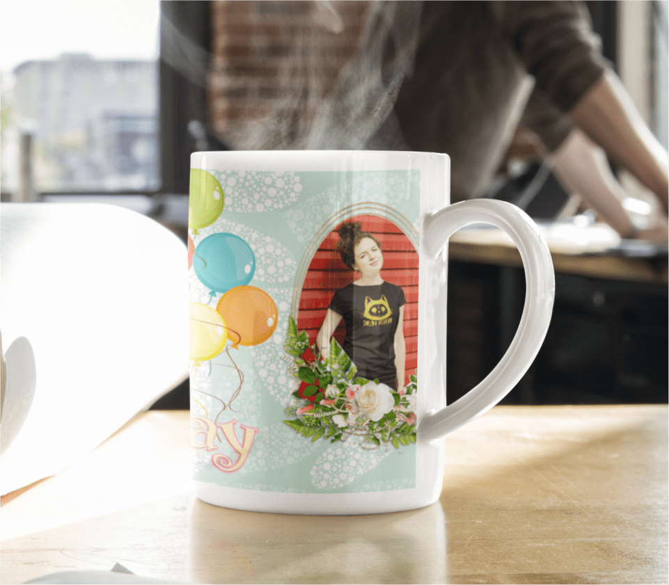 Personalised White Coffee Mug