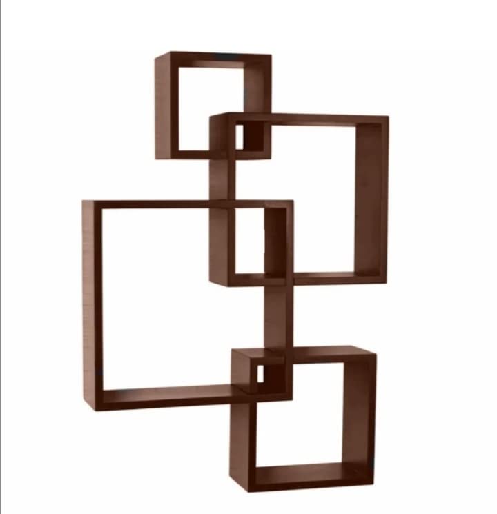 Interlock Wall Shelf for Living room Home Storage bookshelves MDF Medium Density Fiber Wall Shelf
