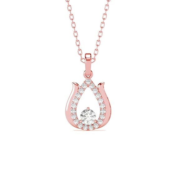 Silver Lotus Pendant
