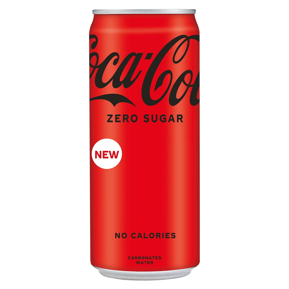 Coca-Cola Zero Sugar, No Calories Soft Drink Can