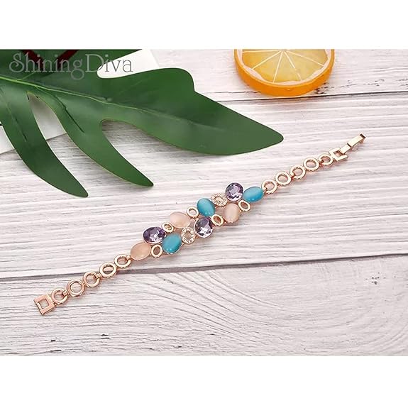 Rose Gold Austrian Crystal Bracelet