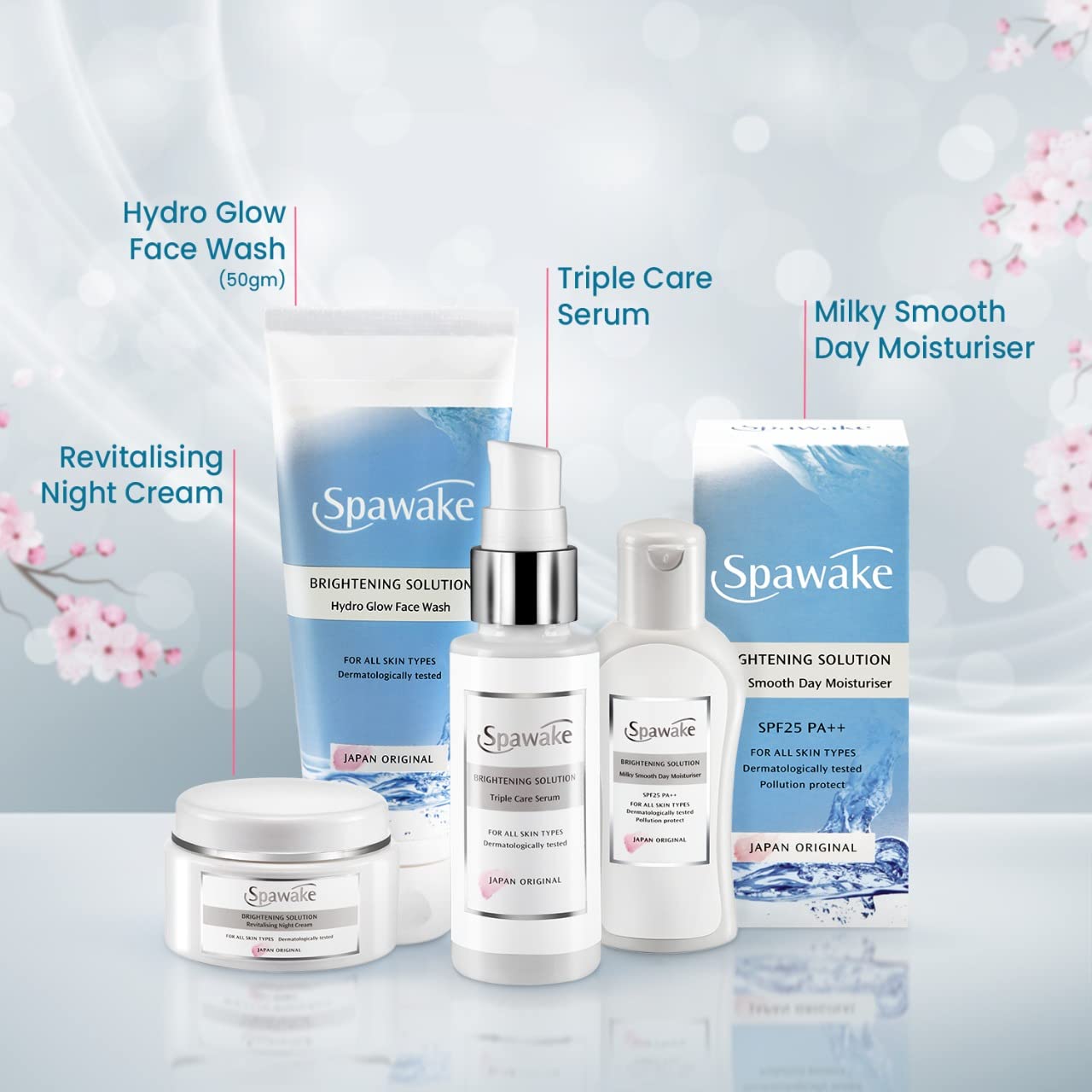 Spawake Skin Care Kit Brightening