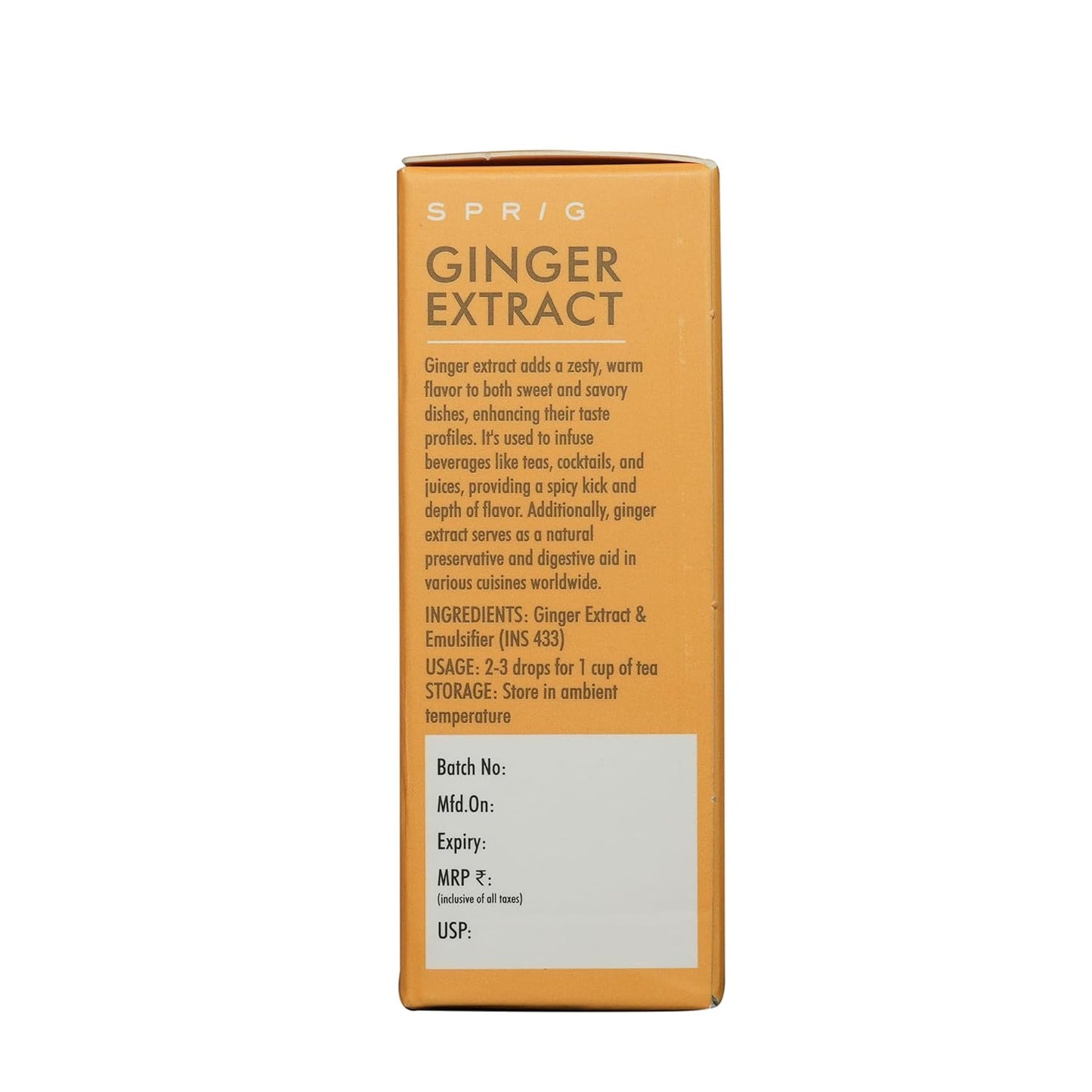 Sprig Ginger
