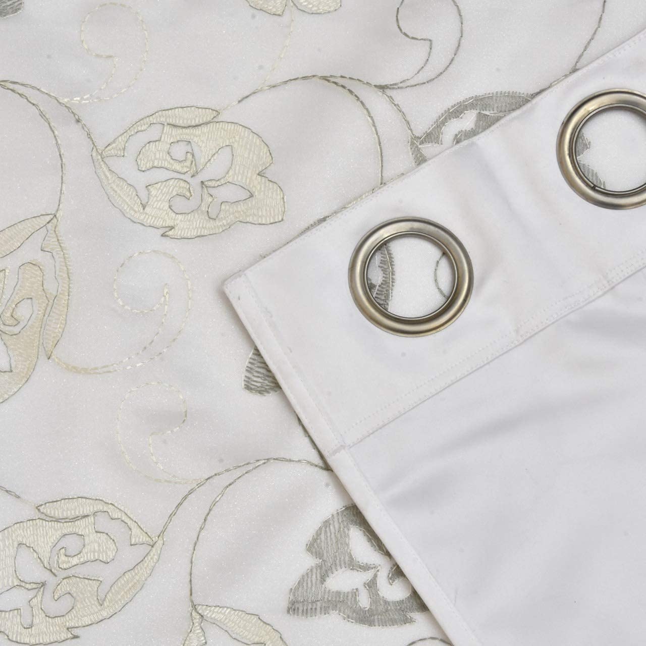 GD Home Fabric Polyester Double Curtains