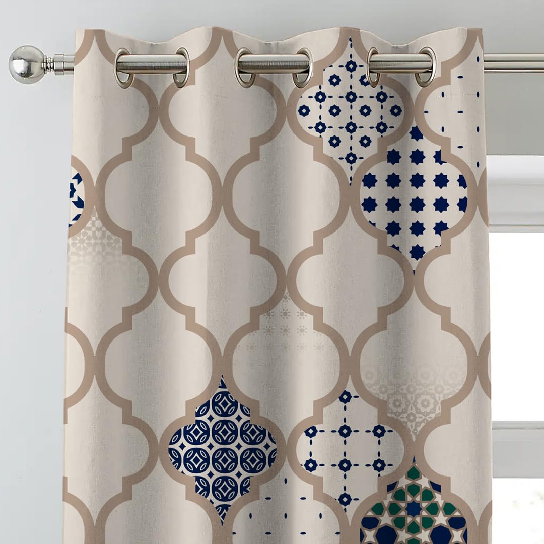 SPACES DRAPE STORY Premium Polyester Blackout Curtains