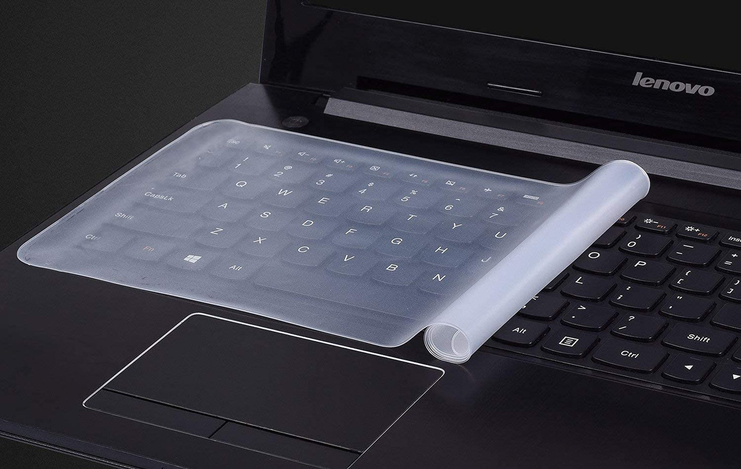 LS LAPSTER Quality Assured Universal Silicone 15.6" Keyboard Protector Skin|| Keyboard Dust Cover|| Keyboard Skin for 15.6" Laptop| 15.6" Keyguard