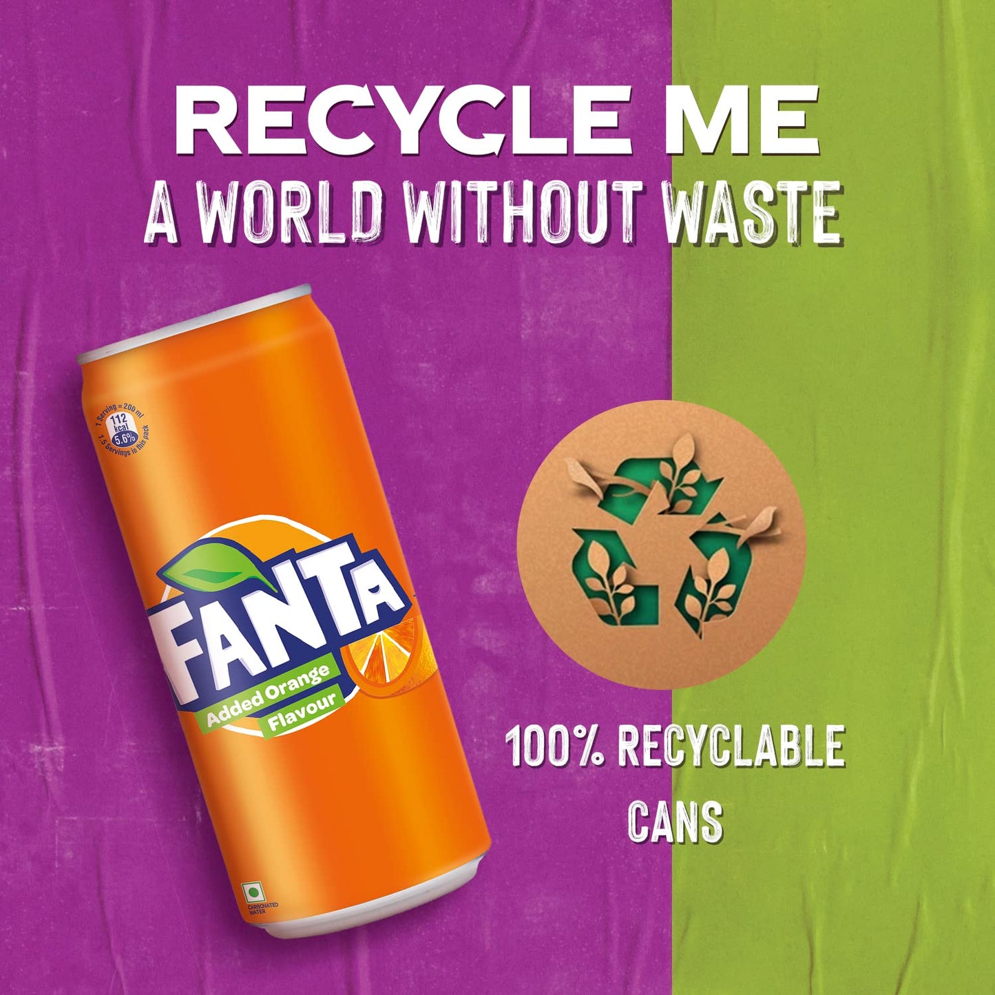 FANTA Orange Flavored Cold Drink