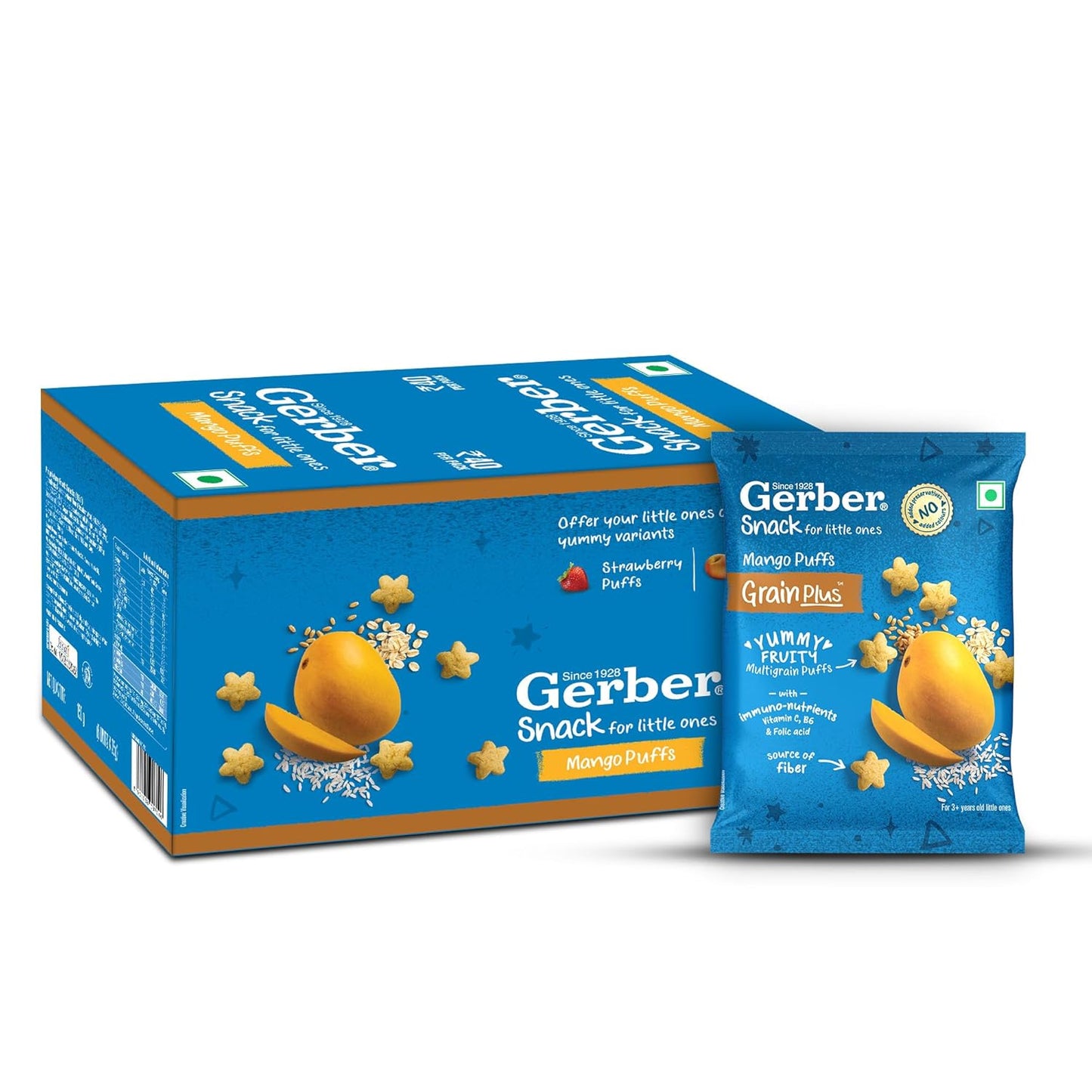 Gerber Snacks Mango Puffs