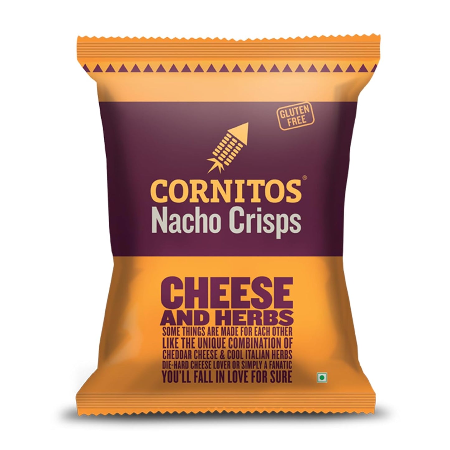 Cornitos Nachos Crisps, Cheese and Herbs