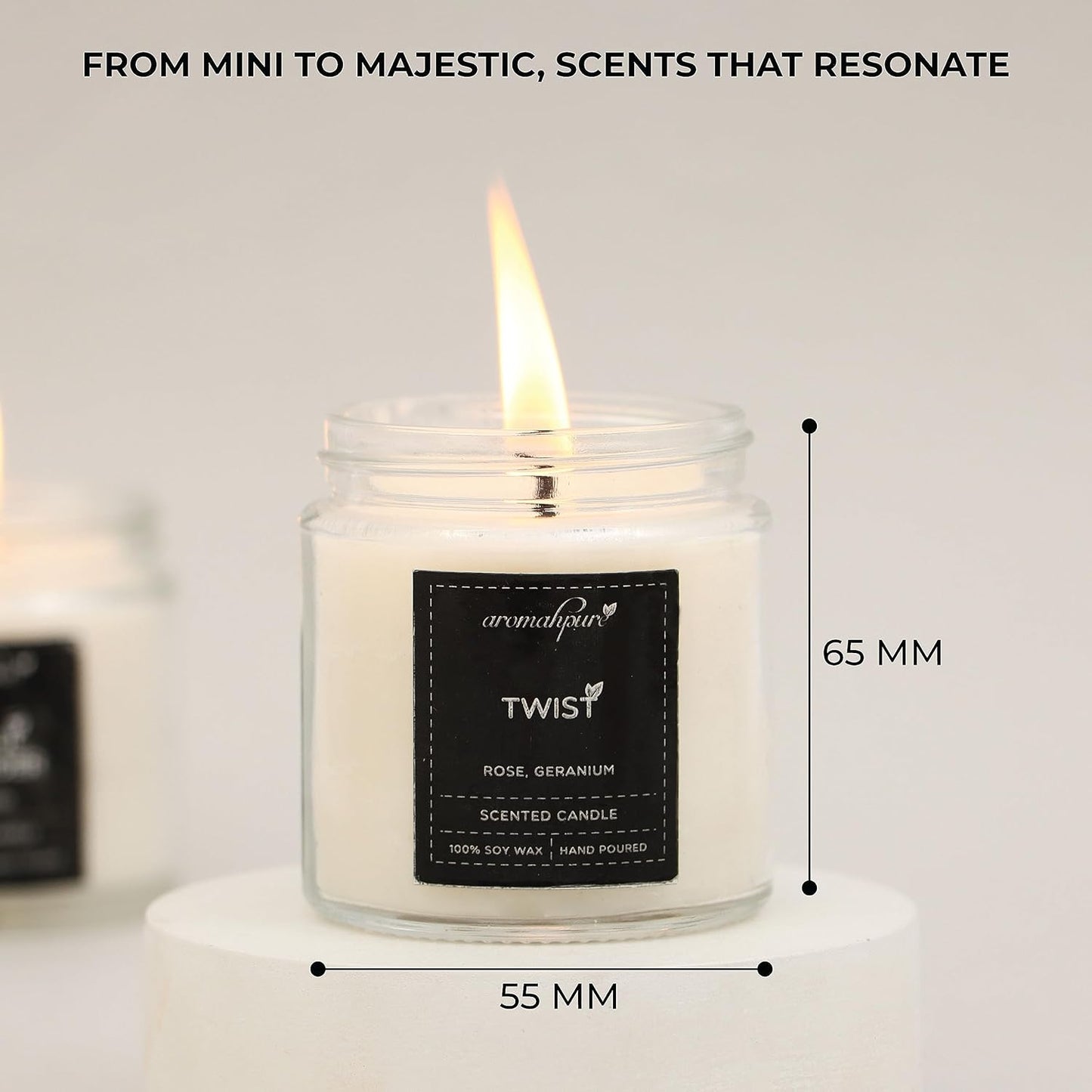 Aromahpure Scented Candles