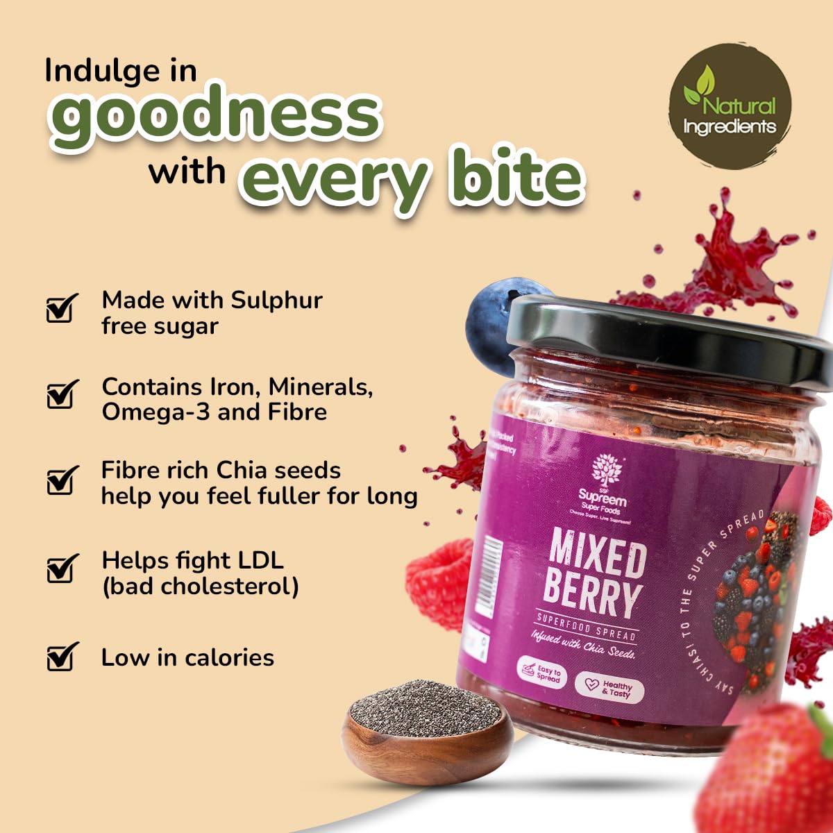 Mixed Berry Spread