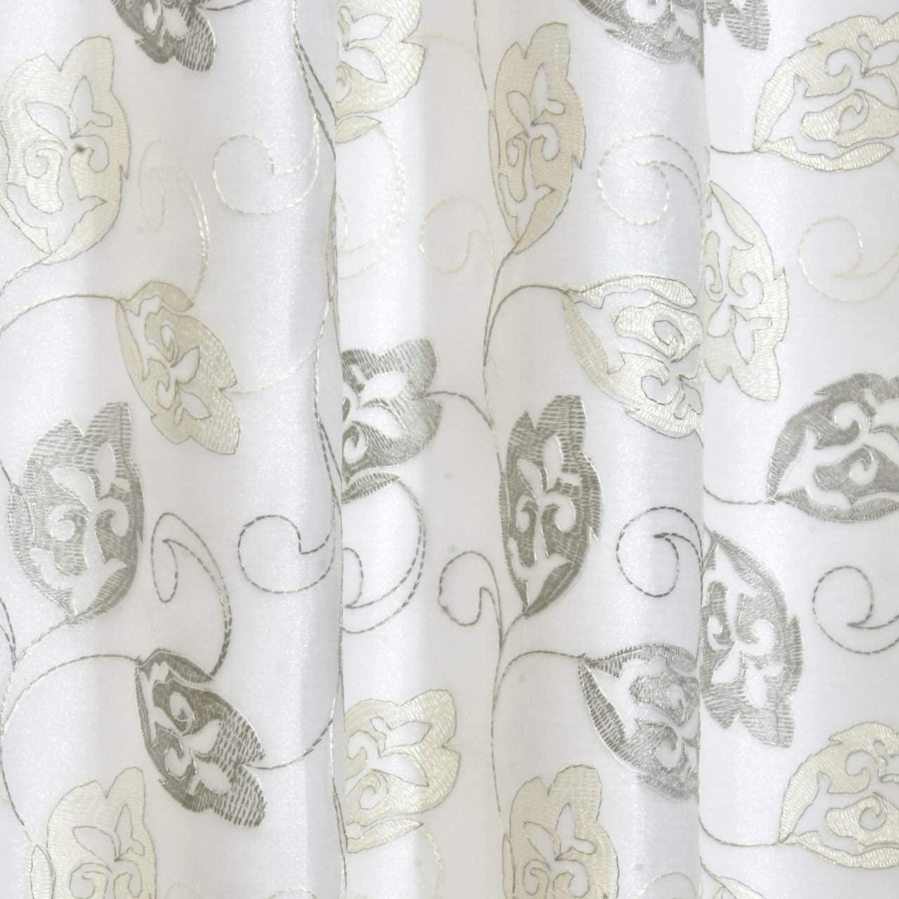 GD Home Fabric Polyester Double Curtains