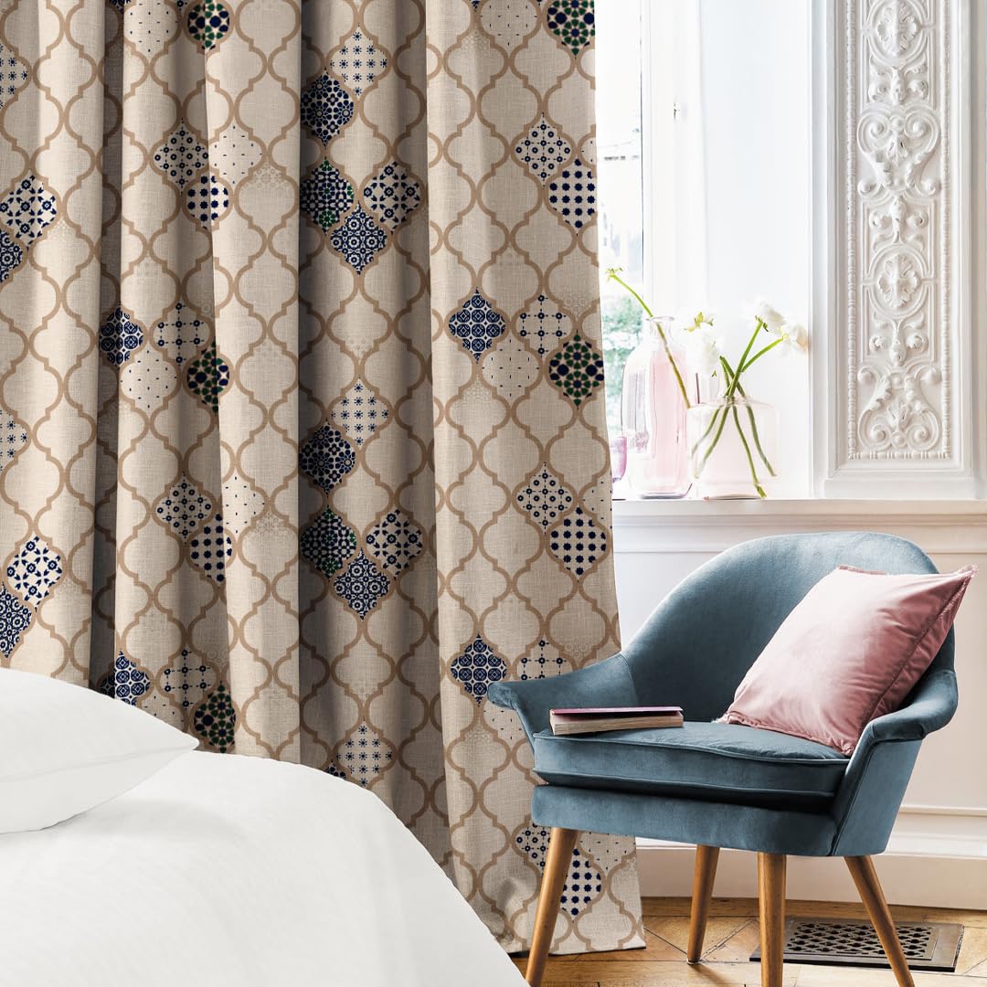 SPACES DRAPE STORY Premium Polyester Blackout Curtains