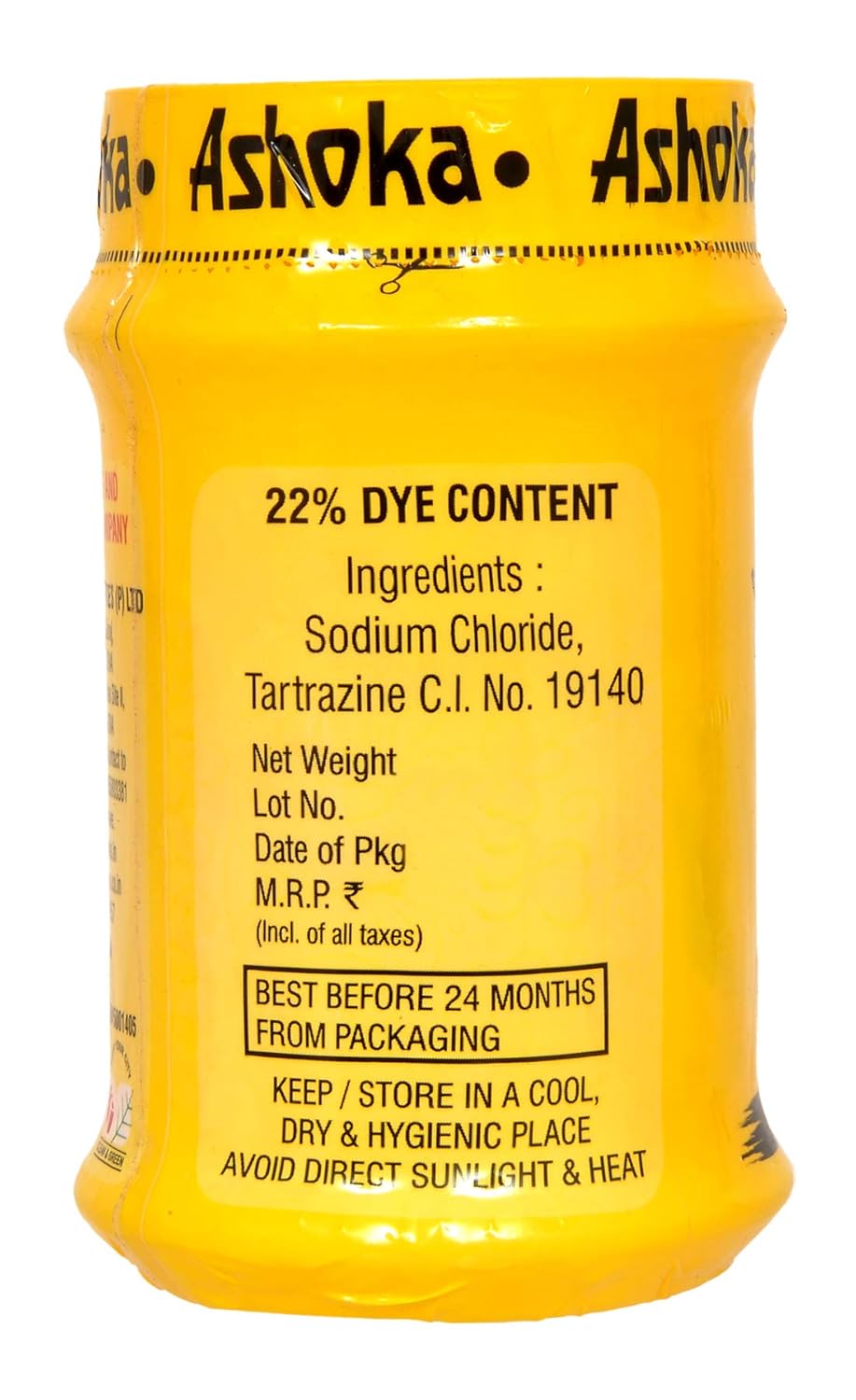Lemon Yellow Food Colour