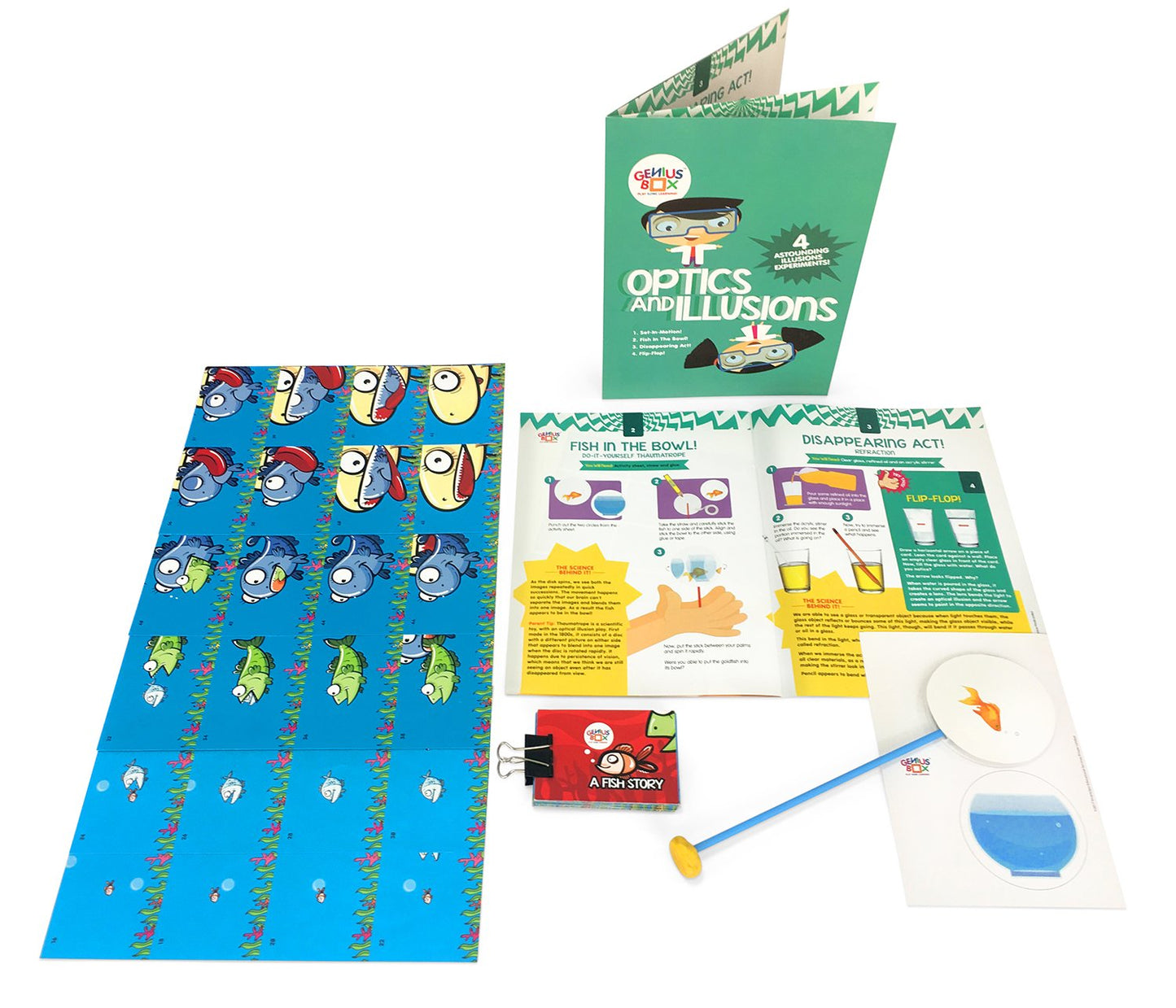 Genius Box - Play Some Learning Educational Toy For 5+ Year Age: Science Lab Diy, Activity Kit, Learning Kit, Educational Kit