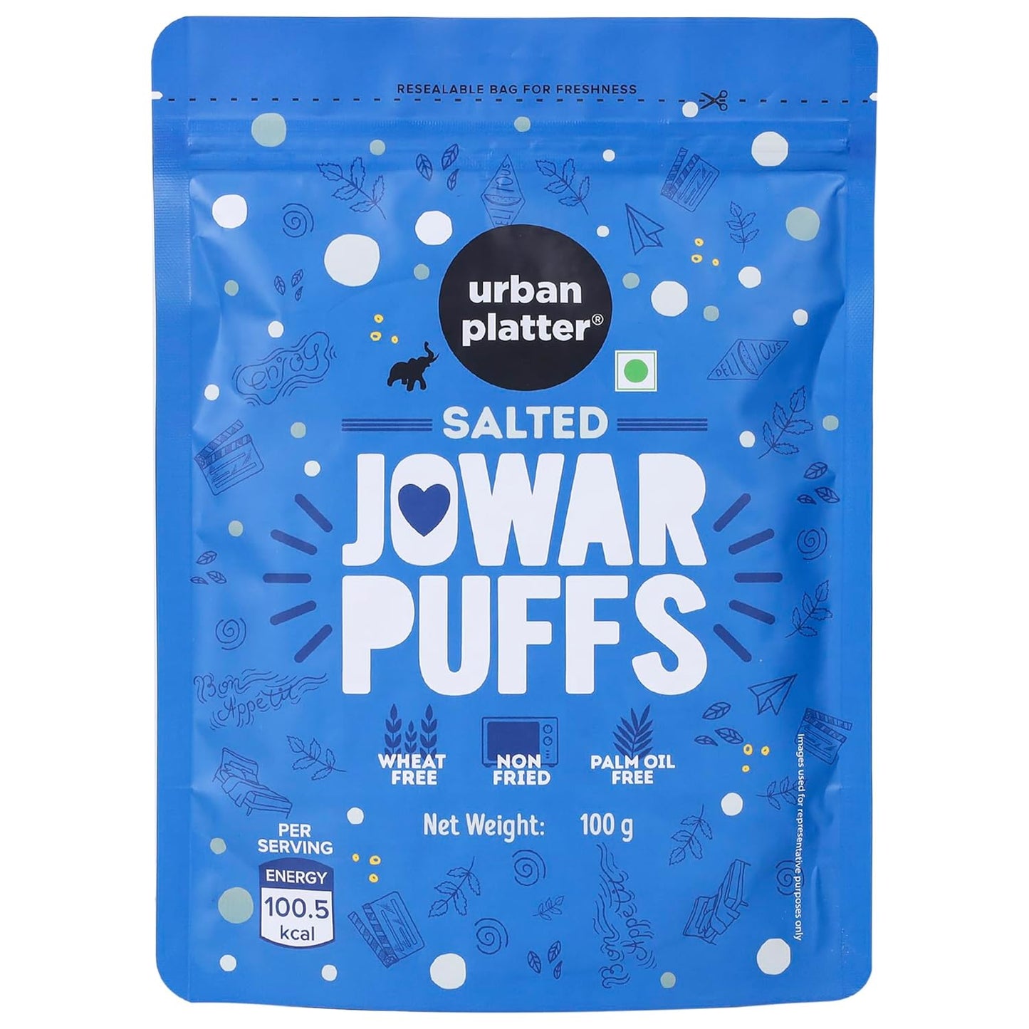 Urban Platter Salted Jowar Puffs