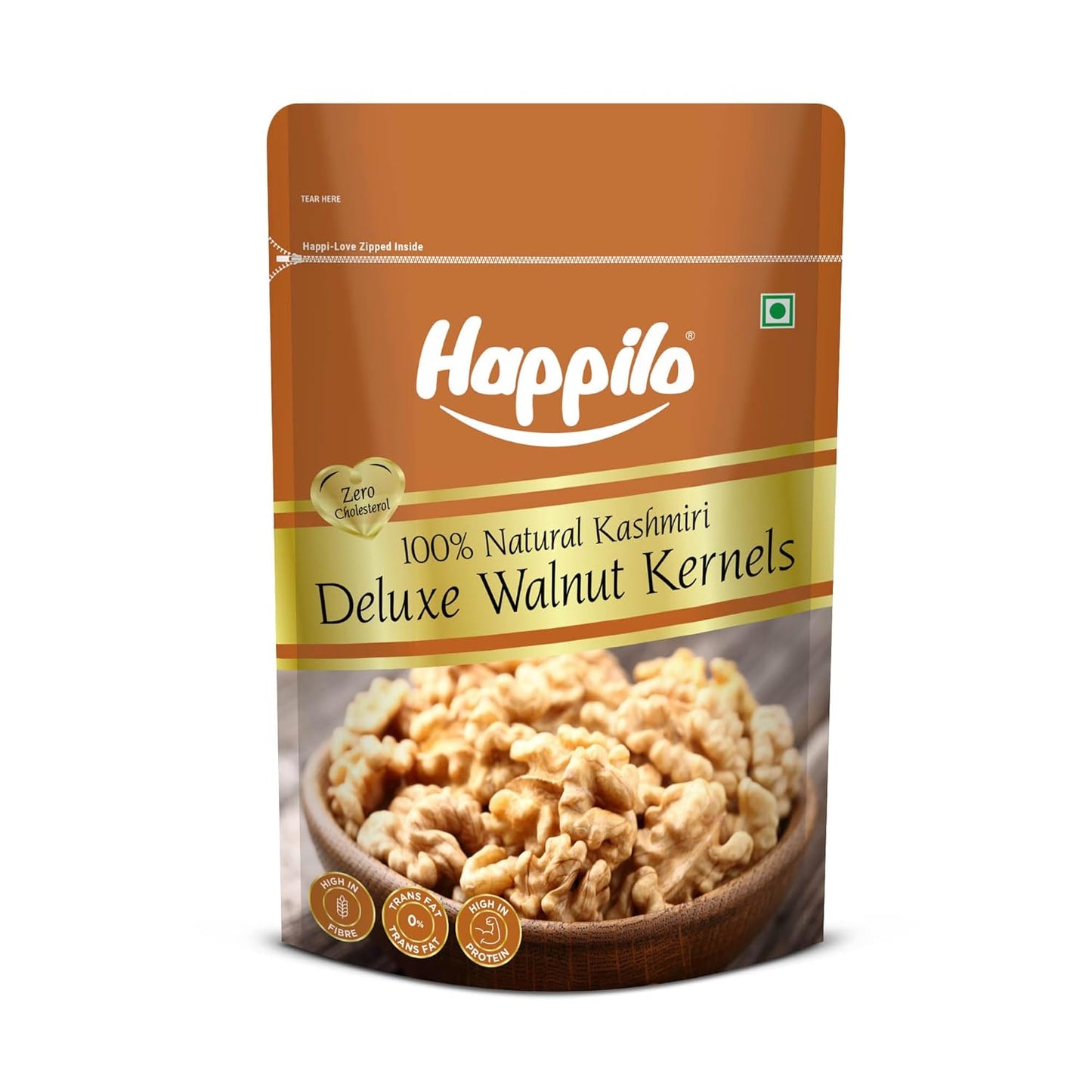 Happilo Deluxe 100% Natural Dried Kashmiri Walnut Kernels