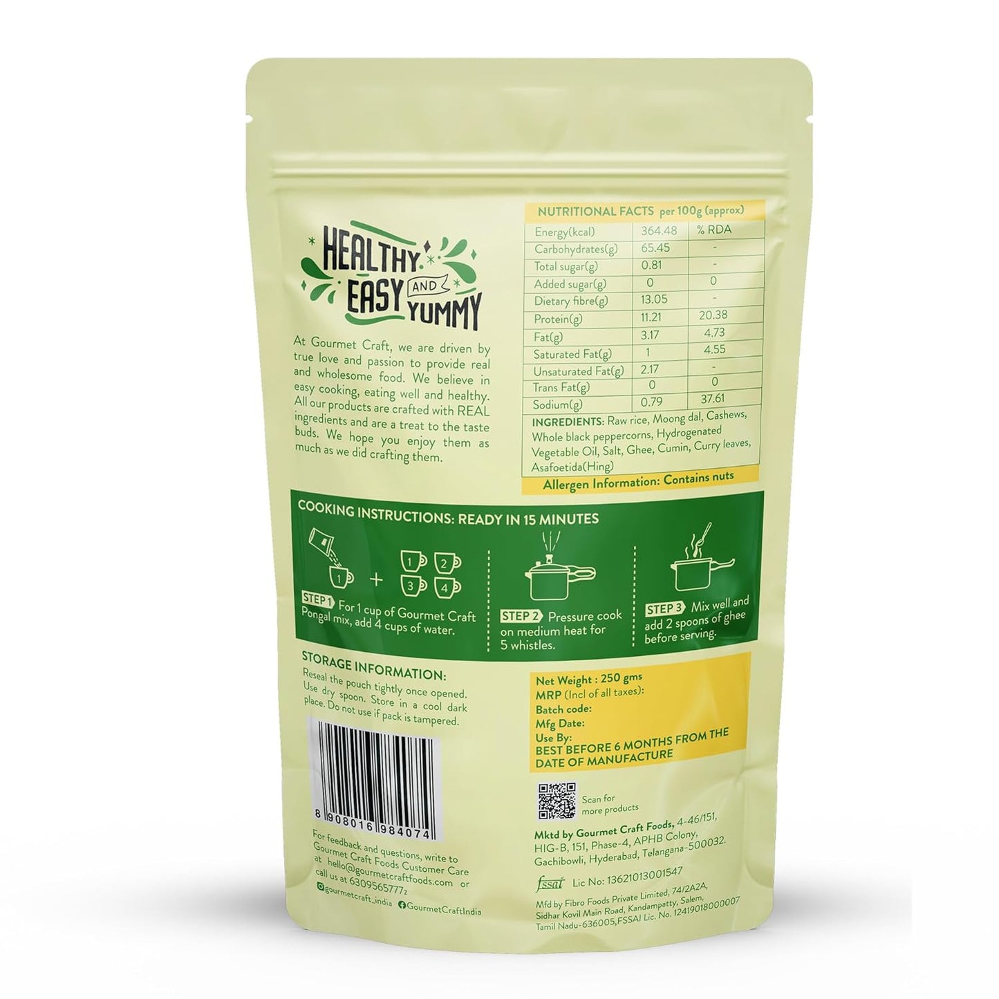 Gourmet Craft Pongal Mix