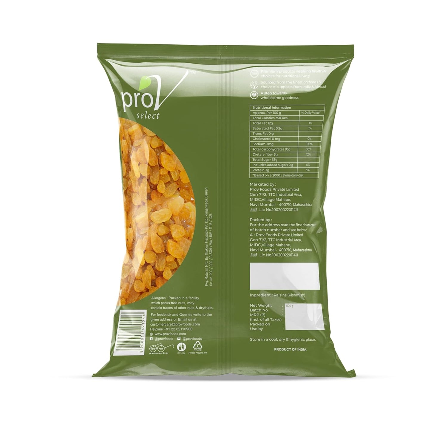 ProV Select - Indian Raisin