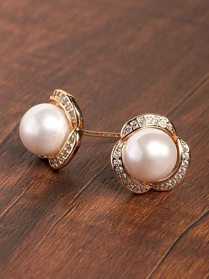 Pearl Stud Earring For Women