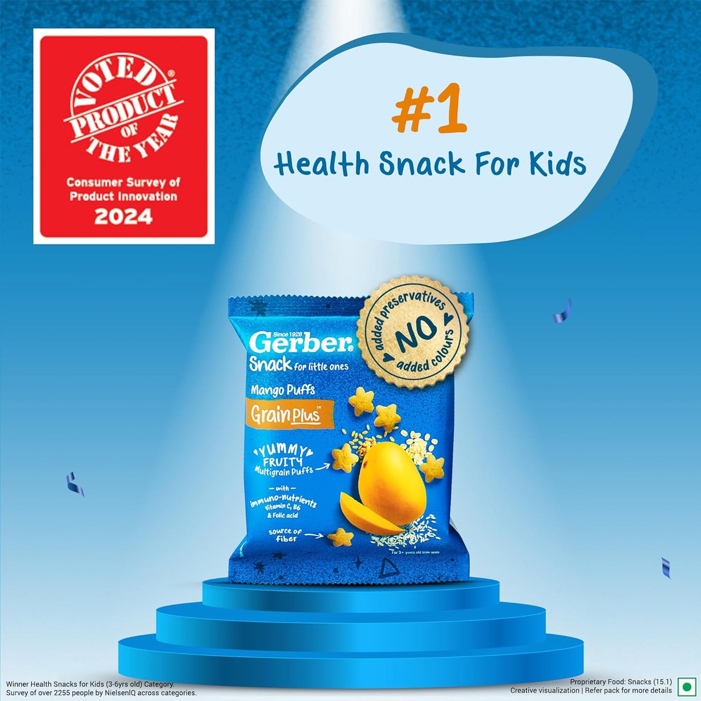 Gerber Snacks Mango Puffs