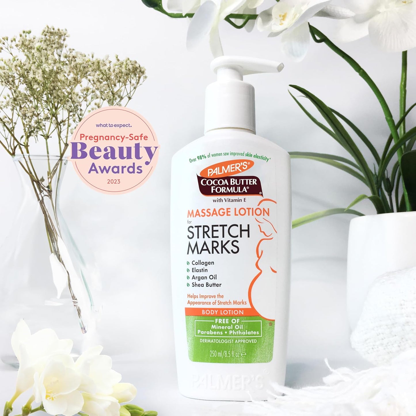 Cocoa Butter Massage Lotion for Stretch Marks