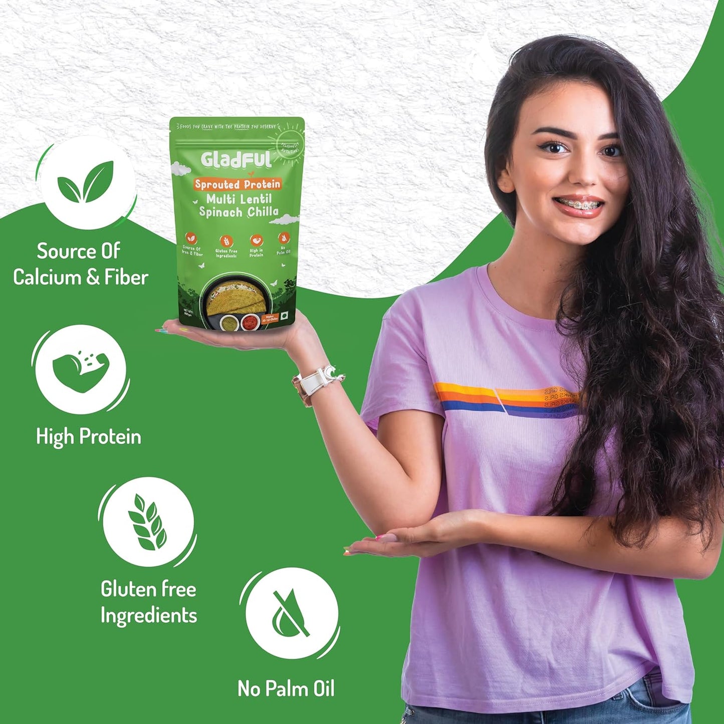 Spinach Instant Chilla Mix