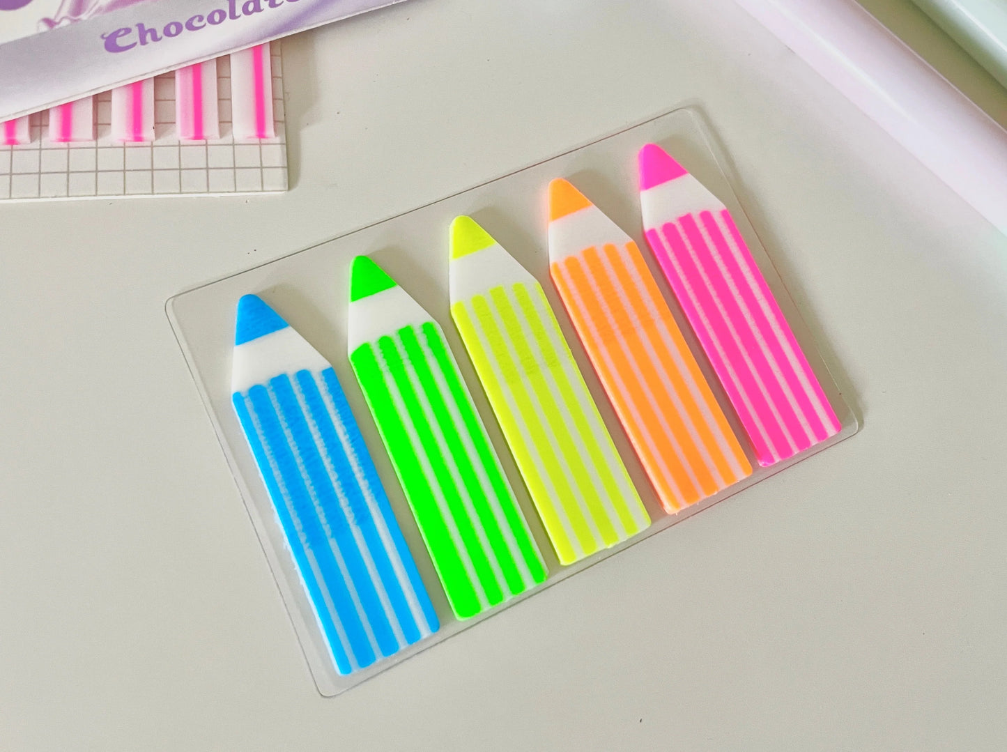 Pencil Shaped Index Page Markers