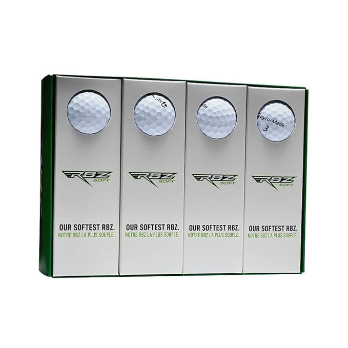 Taylormade RBZ Soft Golf Balls - White Color (Pack of 12)