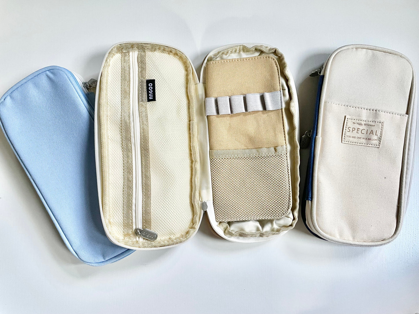 Multi Compartment Large Capacity Pencil Case