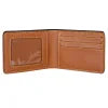 Premium Vegan Leather Wallet Set For Men - Tan