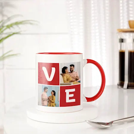 Personalized Picture Perfect Love Mugs