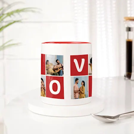 Personalized Picture Perfect Love Mugs