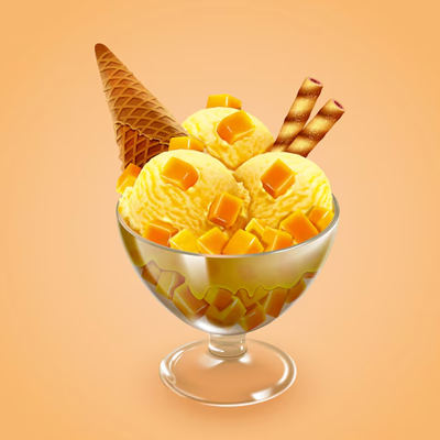 Mango Sundae