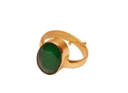 Raviour lifestyle Emrald panna ring
