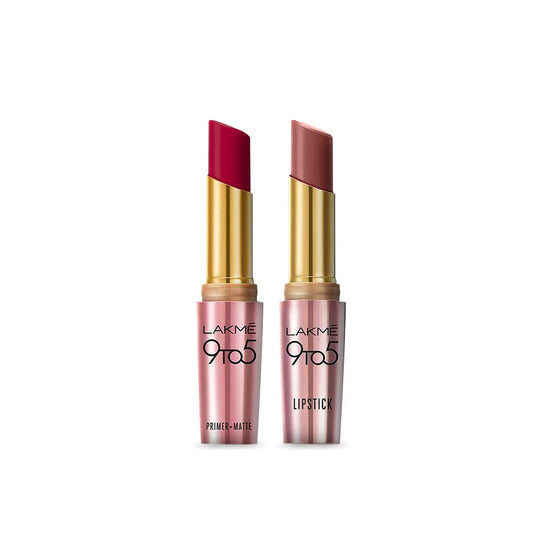 LAKMÉ 9To5 Primer + Matte Lip Color T