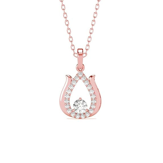 Silver Lotus Pendant
