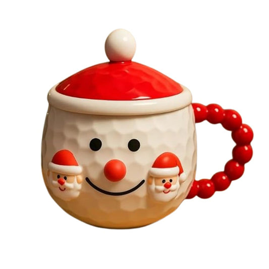 CORAL TREE Snowmen Coffee Set with Mug and Saucer