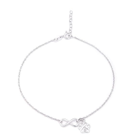 Infinity Knot Snake Chain Bracelet