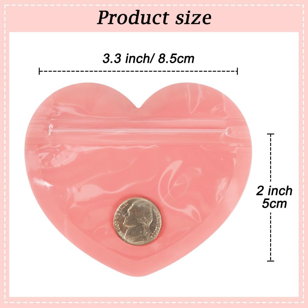Heart-Shaped Jewelry Bags