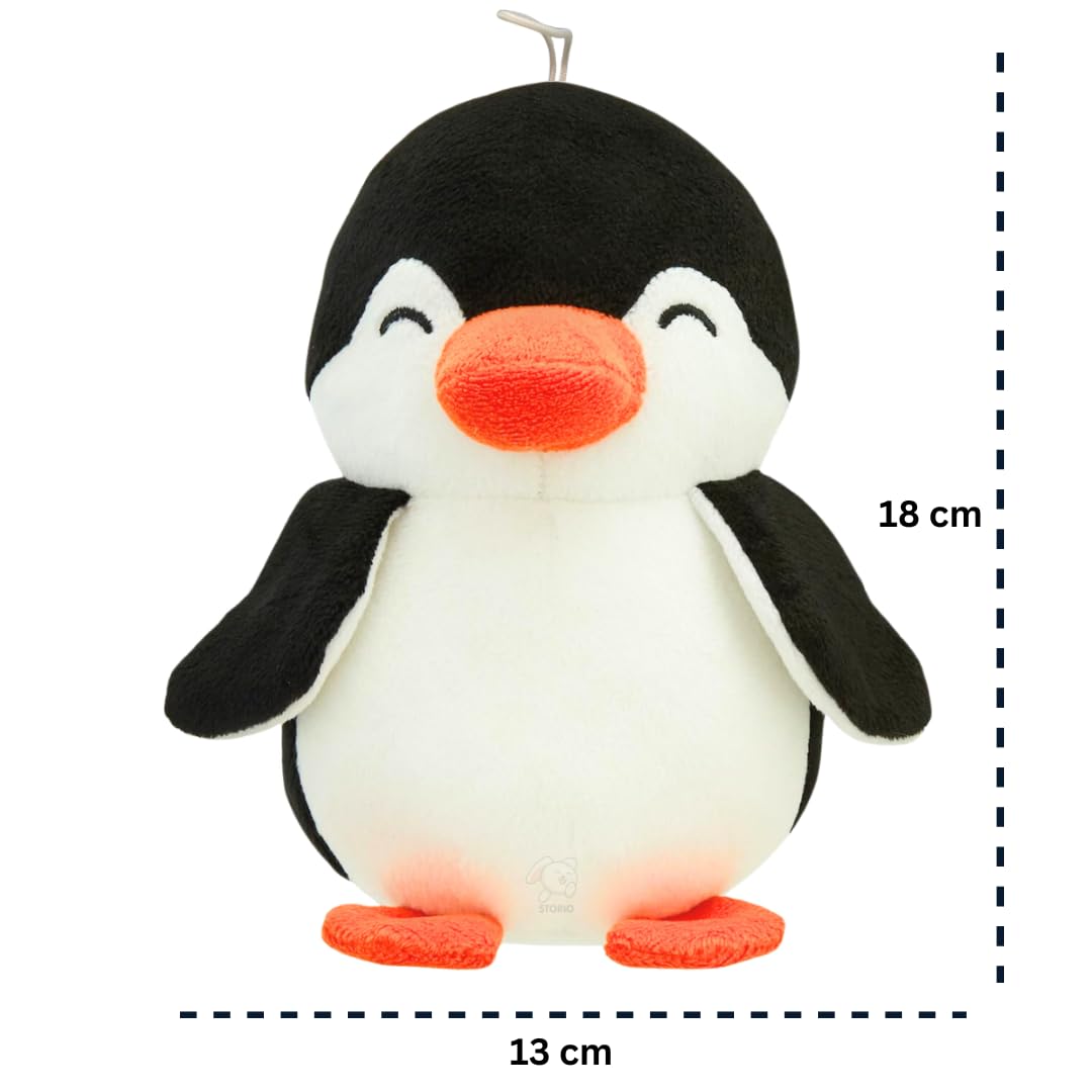 Storio Toy Plushie Super Soft Toys for Kids | Adorable Plush Soft Toys for Baby Boys and Girls Kids - Penguine