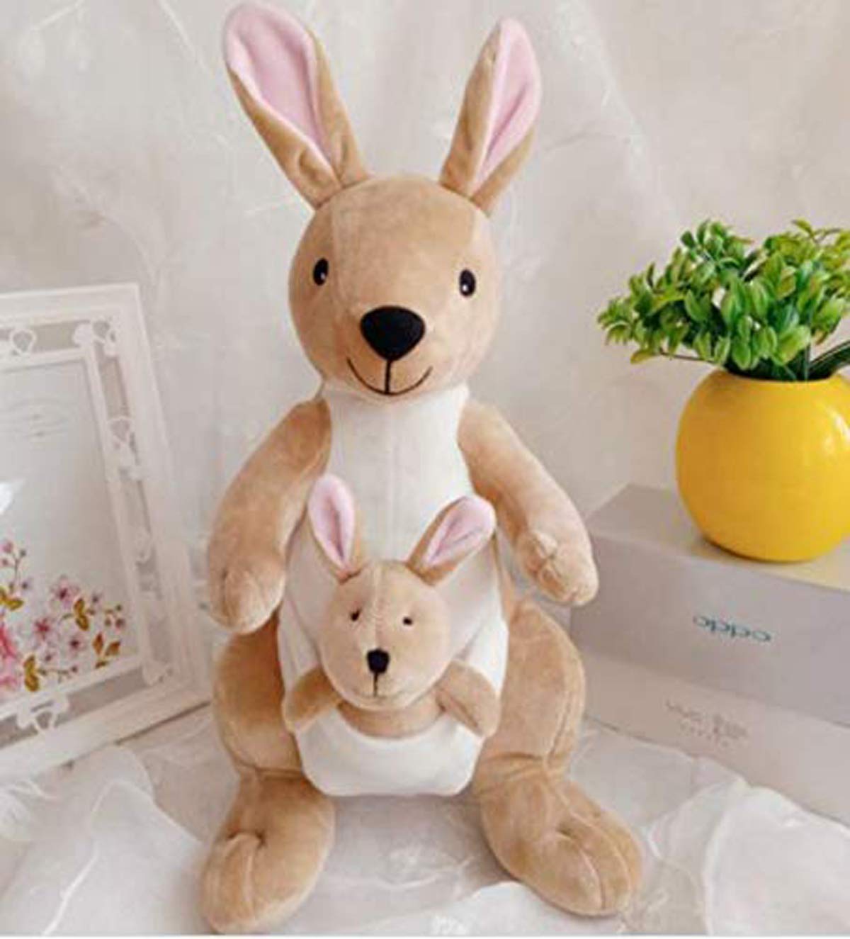 Kangaroo with Baby Soft Toy