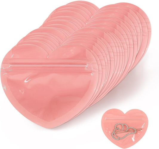 Heart-Shaped Jewelry Bags