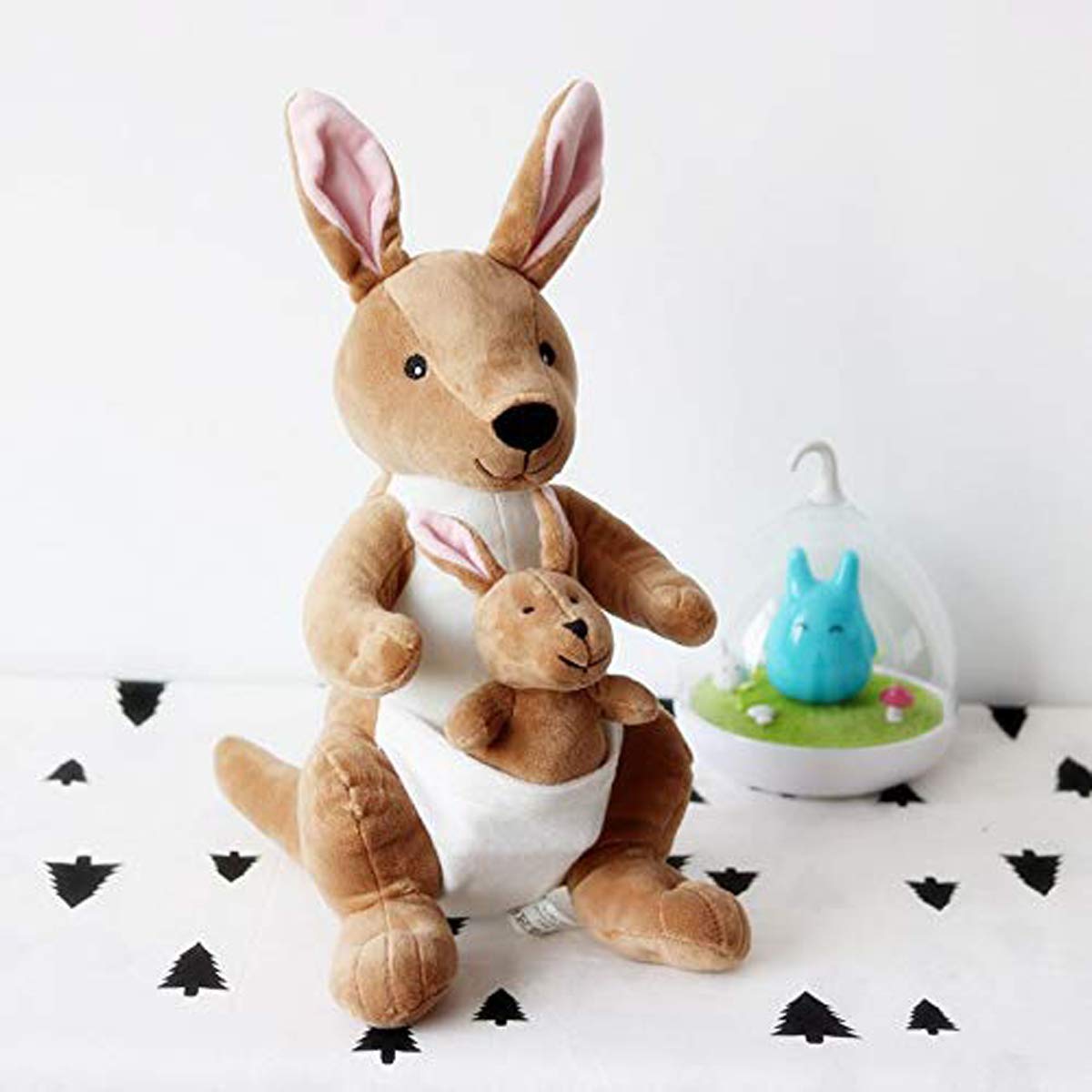 Kangaroo with Baby Soft Toy
