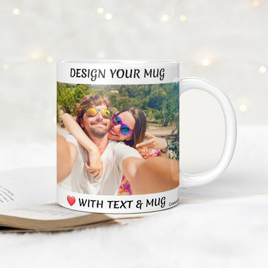 Personalized Gift Custom Photo Quote Photo Mug
