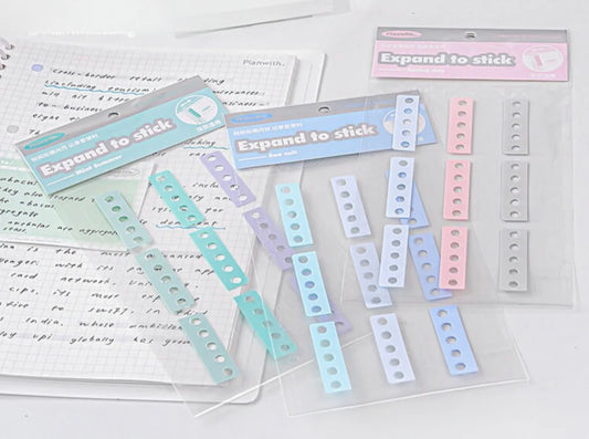 Expand To Stick Binder Hole Punch Stickers