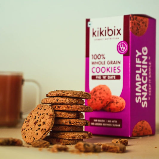 Kikibix Figs Jaggery Cookies