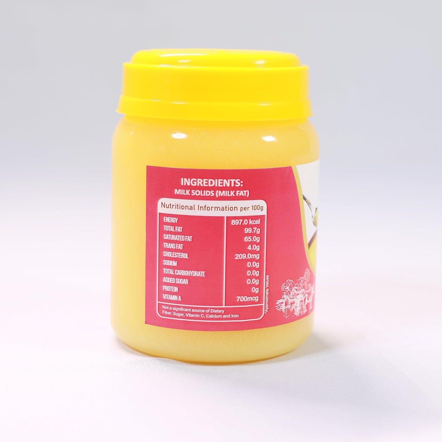 Desi Ghee 1Ltr | Churned From Curd | 100% Pure & Natural