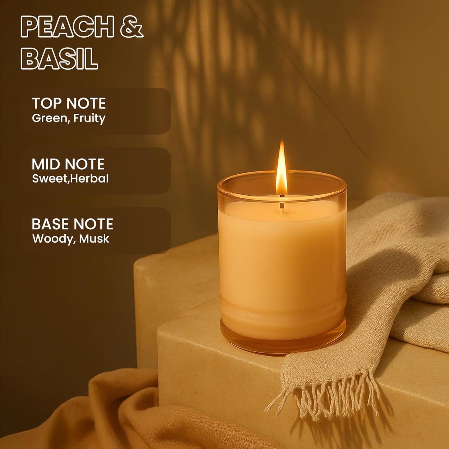 Scented Glass Candle