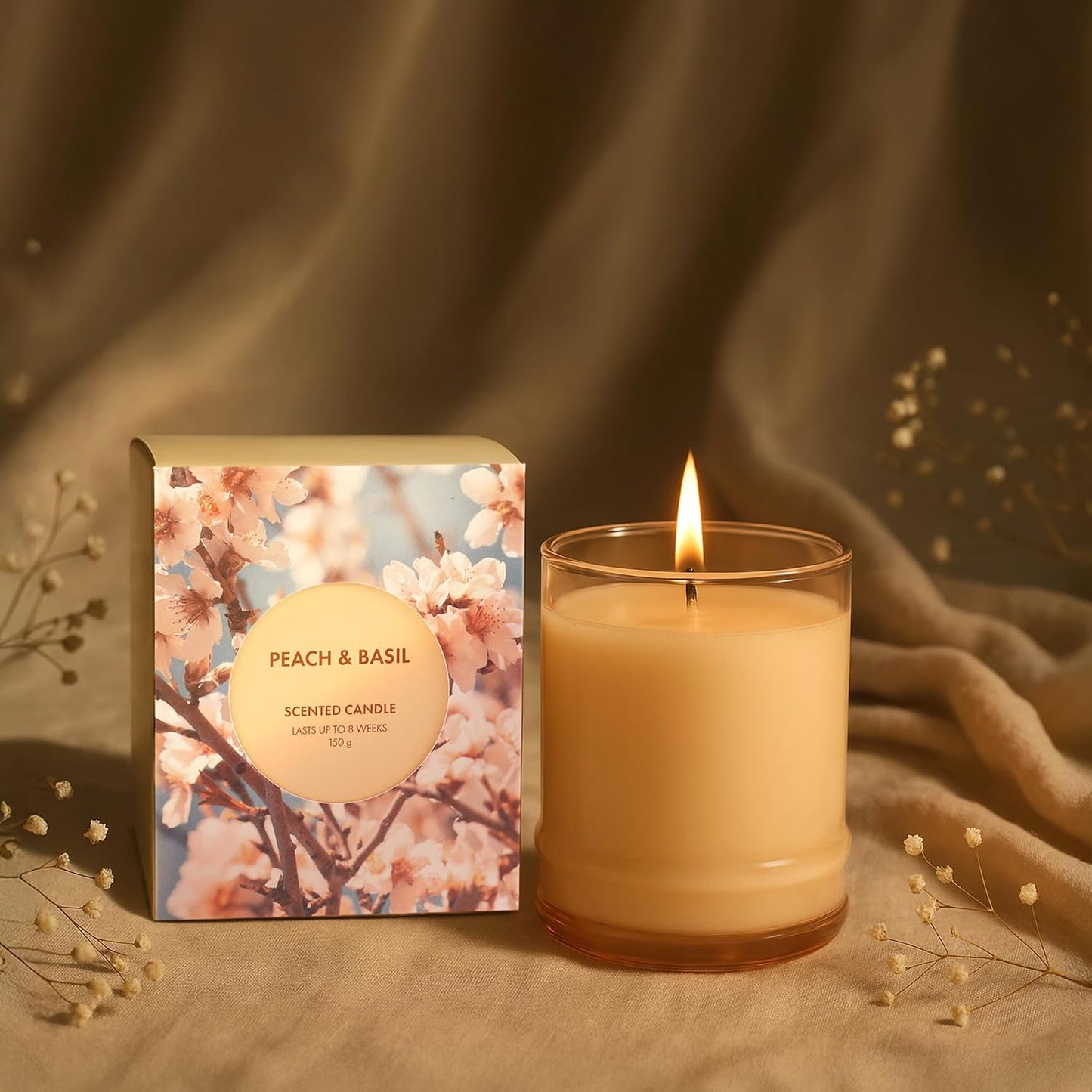 Scented Glass Candle